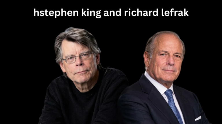 hstephen king and richard lefrak: Understanding the Search